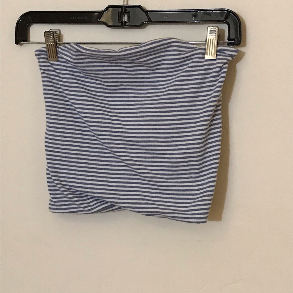 Striped tube top